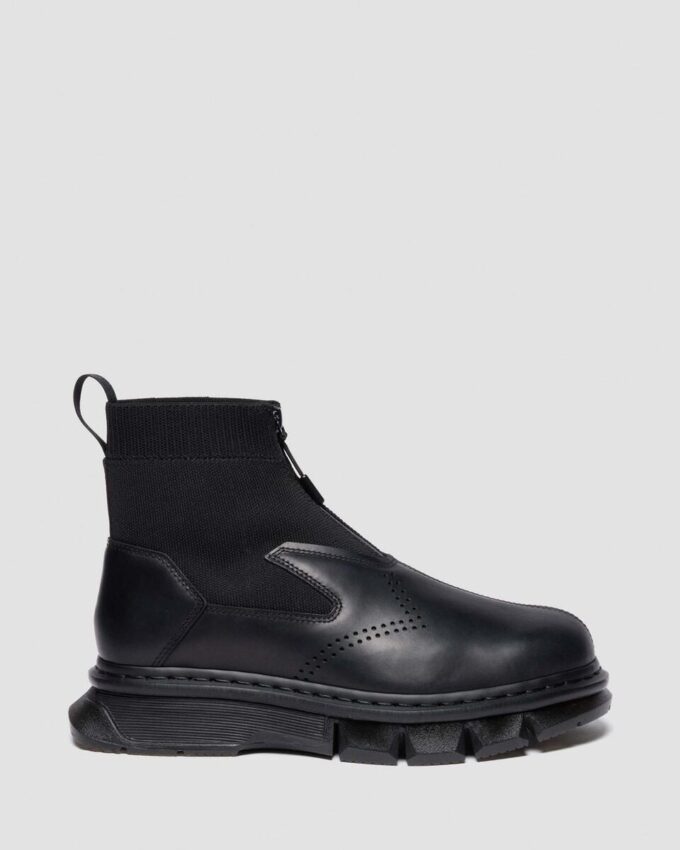 14XX QUBIST ZIP BOOT Weiche Lederstiefel mit Reißverschluss 14XX QUBIST ZIP BOOT Weiche Lederstiefel mit Reißverschluss