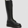 1B60 Bex Pisa Leder-Kniehohe Stiefel