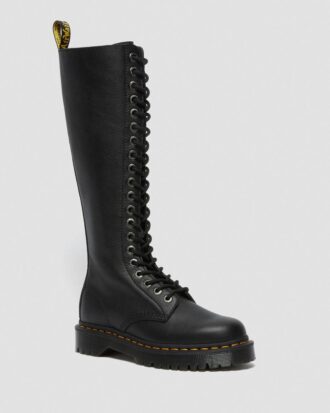 1B60 Bex Pisa Leder-Kniehohe Stiefel 1B60 Bex Pisa Leder-Kniehohe Stiefel