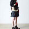 2976 Damen Damen Chelsea-Stiefel mit Kunstfellfutter