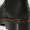 2976 Damen Damen Chelsea-Stiefel mit Kunstfellfutter