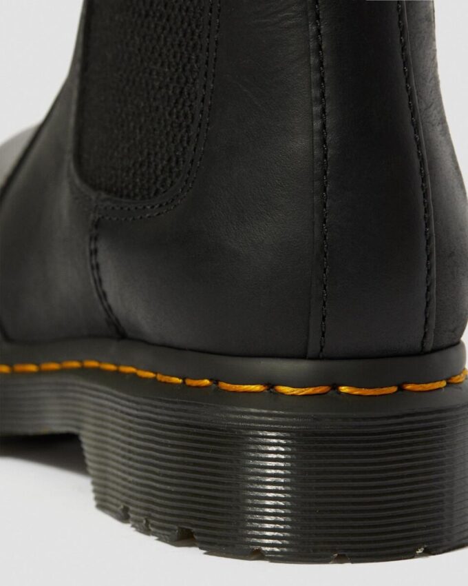 2976 Damen Damen Chelsea-Stiefel mit Kunstfellfutter