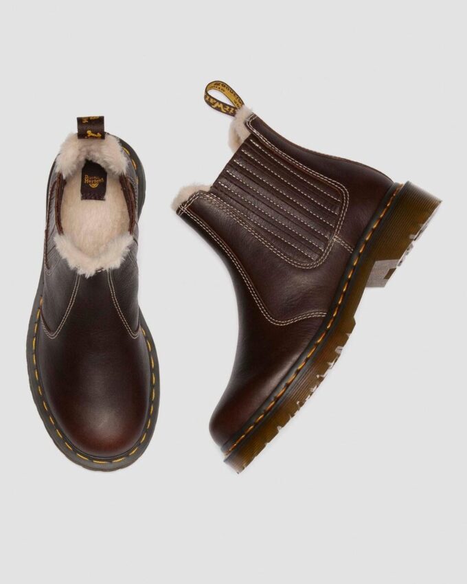 2976 Leonore II Chelsea Boot aus Grizzly-Leder mit Kunstfellfutter 2976 Leonore II Chelsea Boot aus Grizzly-Leder mit Kunstfellfutter