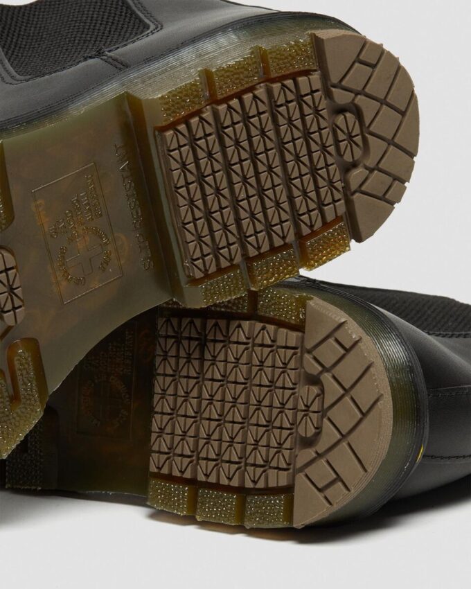 2976 Rutschfeste Chelsea-Stiefel aus Leder