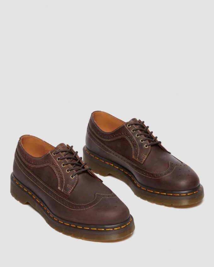 3989 Crazy Horse Leder-Brogues 3989 Crazy Horse Leder-Brogues
