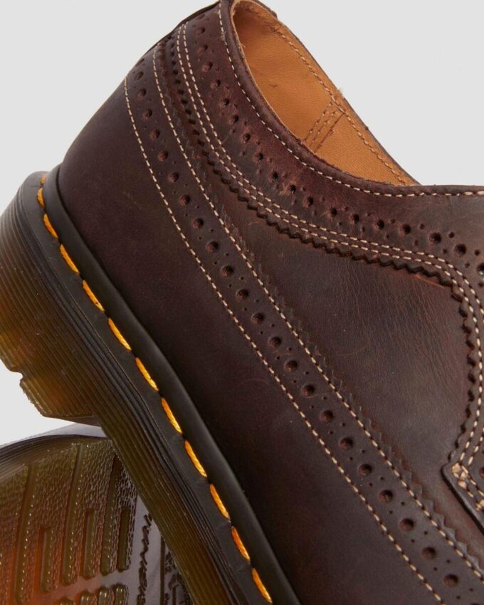 3989 Crazy Horse Leder-Brogues 3989 Crazy Horse Leder-Brogues