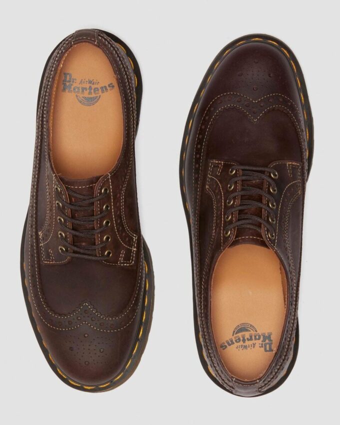 3989 Crazy Horse Leder-Brogues 3989 Crazy Horse Leder-Brogues