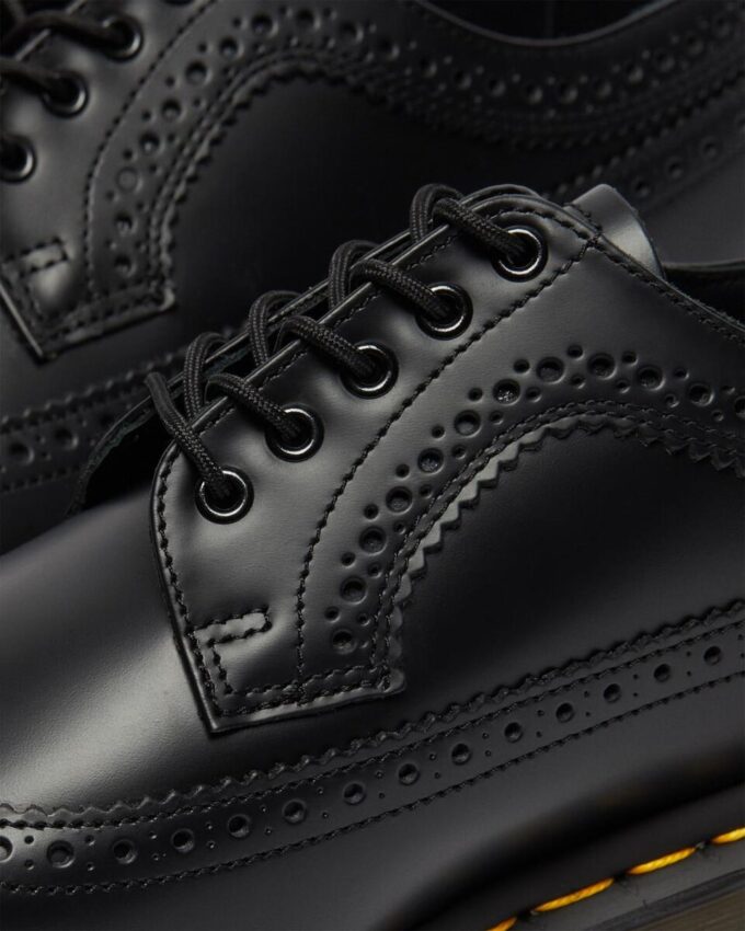 3989 Gelbe Brogues aus Smooth Leather