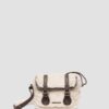 7-ZOLL-TASCHE Tasche aus Leder und Kunstfell 7-ZOLL-TASCHE Tasche aus Leder und Kunstfell