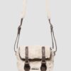 7-ZOLL-TASCHE Tasche aus Leder und Kunstfell 7-ZOLL-TASCHE Tasche aus Leder und Kunstfell