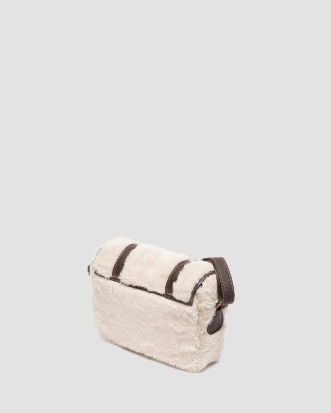 7-ZOLL-TASCHE Tasche aus Leder und Kunstfell 7-ZOLL-TASCHE Tasche aus Leder und Kunstfell