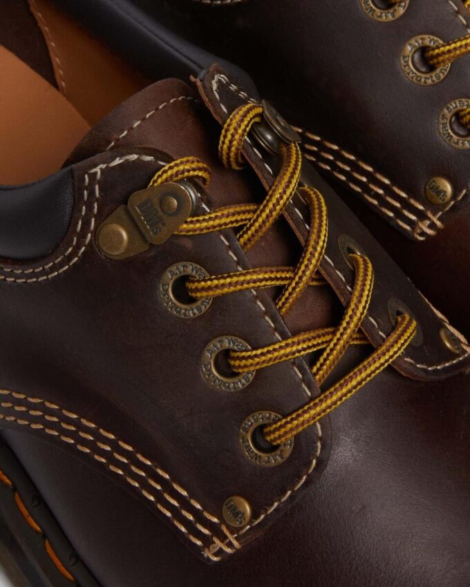 8053 Arc Crazy Horse Leder-Platform-Schuhe