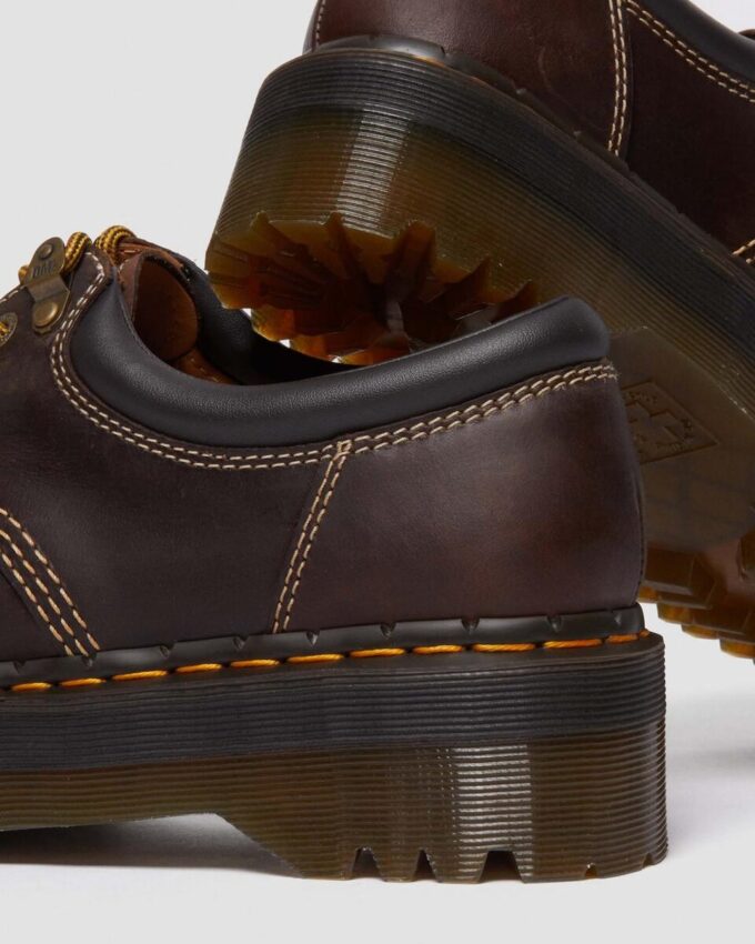 8053 Arc Crazy Horse Leder-Platform-Schuhe
