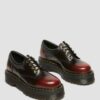 8053 Arcadia Leather Quad Platform Shoes
