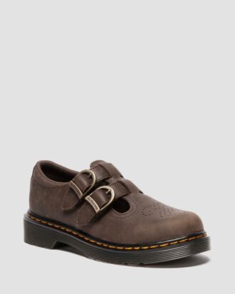 8065 Junior Wyoming Leder-Mary-Jane-Schuhe