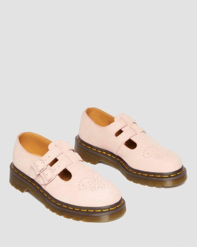 8065 Mary Jane-Schuhe aus Nubukleder 8065 Mary Jane-Schuhe aus Nubukleder