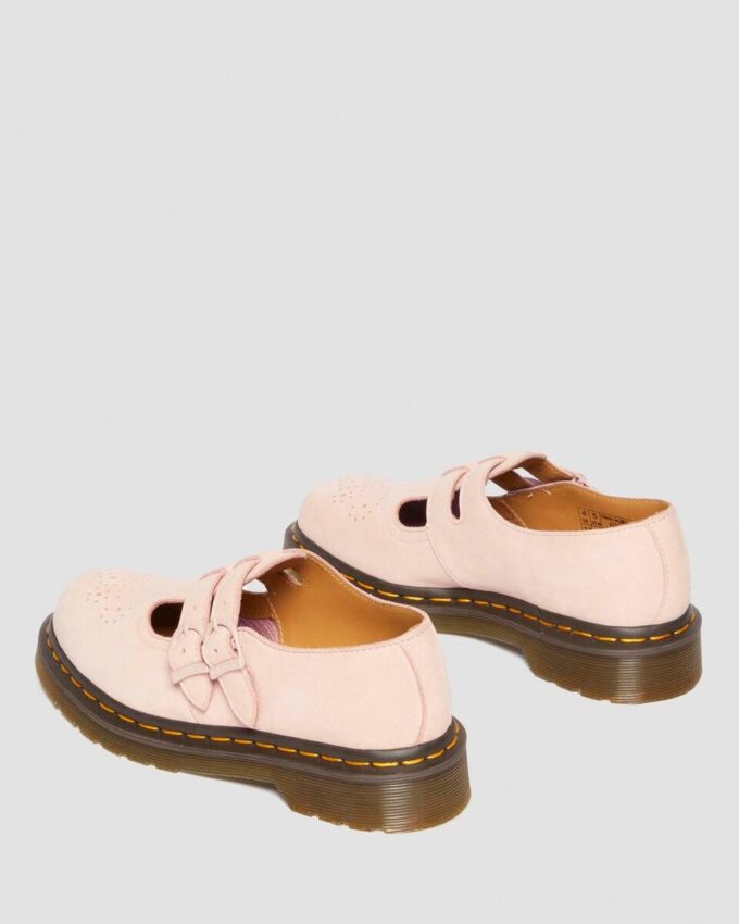 8065 Mary Jane-Schuhe aus Nubukleder 8065 Mary Jane-Schuhe aus Nubukleder