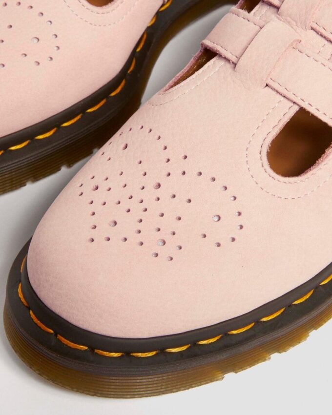 8065 Mary Jane-Schuhe aus Nubukleder 8065 Mary Jane-Schuhe aus Nubukleder