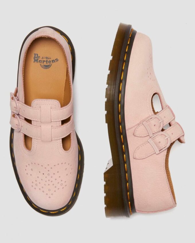 8065 Mary Jane-Schuhe aus Nubukleder 8065 Mary Jane-Schuhe aus Nubukleder