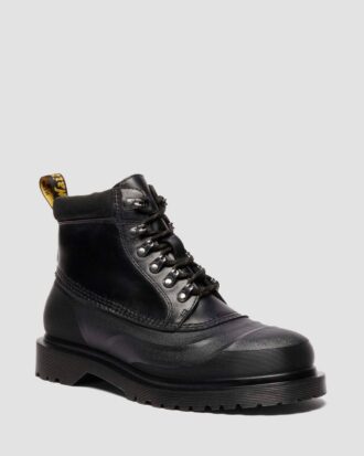 939 SUB Fleecegefütterte Leder-Stiefeletten