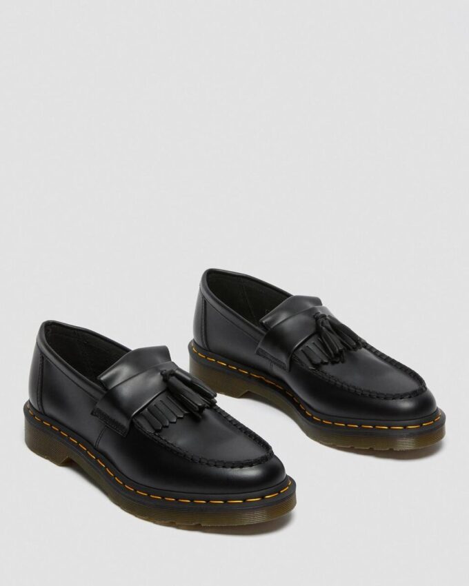 Adrian Loafer aus gelbem Leder mit Tassel Adrian Loafer aus gelbem Leder mit Tassel