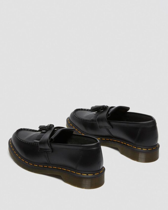 Adrian Loafer aus gelbem Leder mit Tassel Adrian Loafer aus gelbem Leder mit Tassel