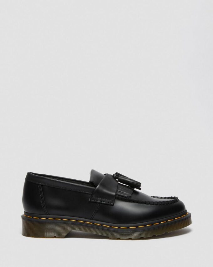 Adrian Loafer aus gelbem Leder mit Tassel Adrian Loafer aus gelbem Leder mit Tassel