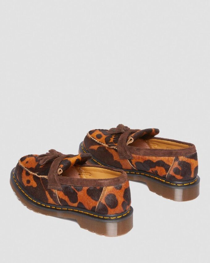 Adrian Made in England Tassel Loafers mit Fell Adrian Made in England Tassel Loafers mit Fell