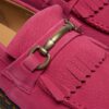 Adrian Snaffle Loafer aus gemilltem Nubukleder