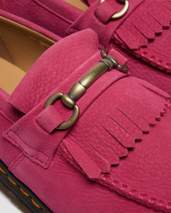 Adrian Snaffle Loafer aus gemilltem Nubukleder