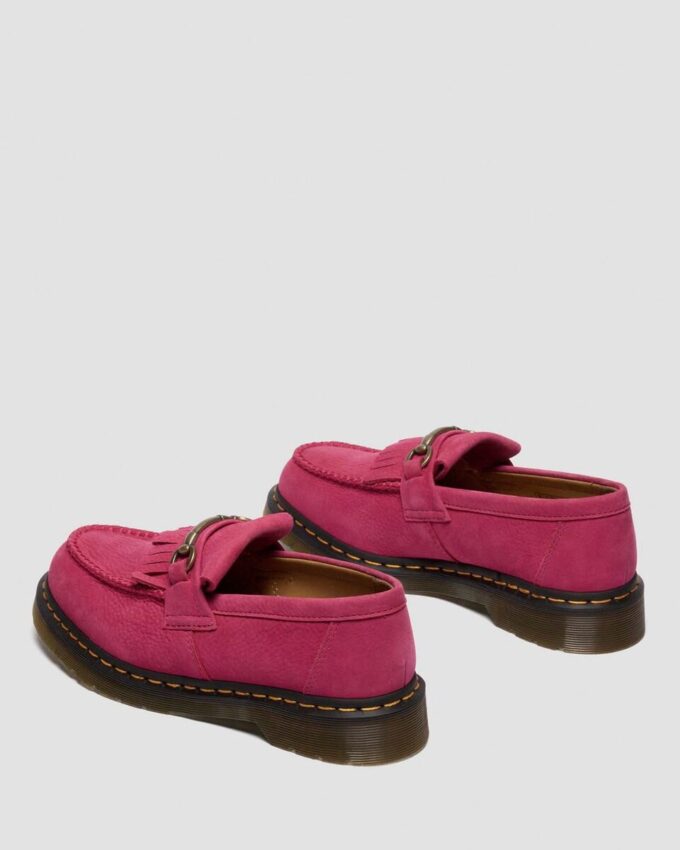 Adrian Snaffle Loafer aus gemilltem Nubukleder