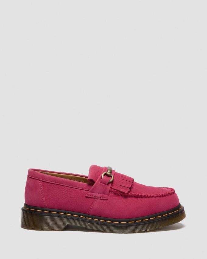 Adrian Snaffle Loafer aus gemilltem Nubukleder