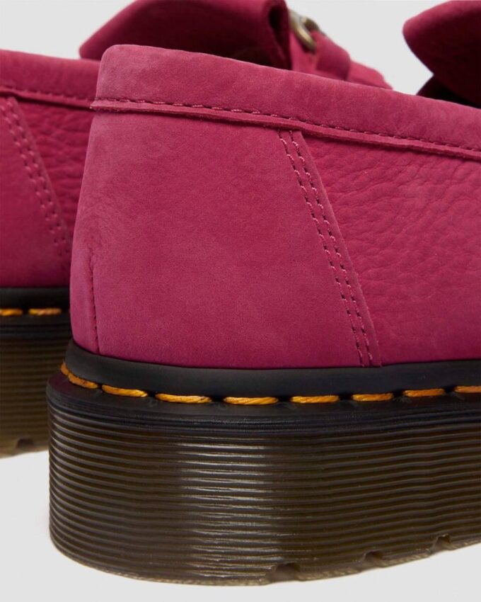 Adrian Snaffle Loafer aus gemilltem Nubukleder