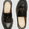Adrian Vintage Made in England Quilon Leder-Tassel-Loafer Adrian Vintage Made in England Quilon Leder-Tassel-Loafer