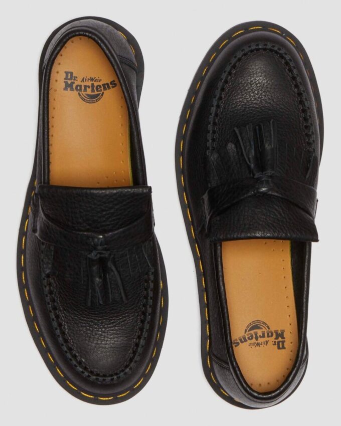 Adrian Yellow Stitch Ambassador Leather Loafer