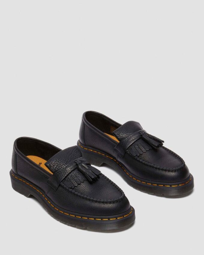 Adrian Yellow Stitch Ambassador Leather Loafer