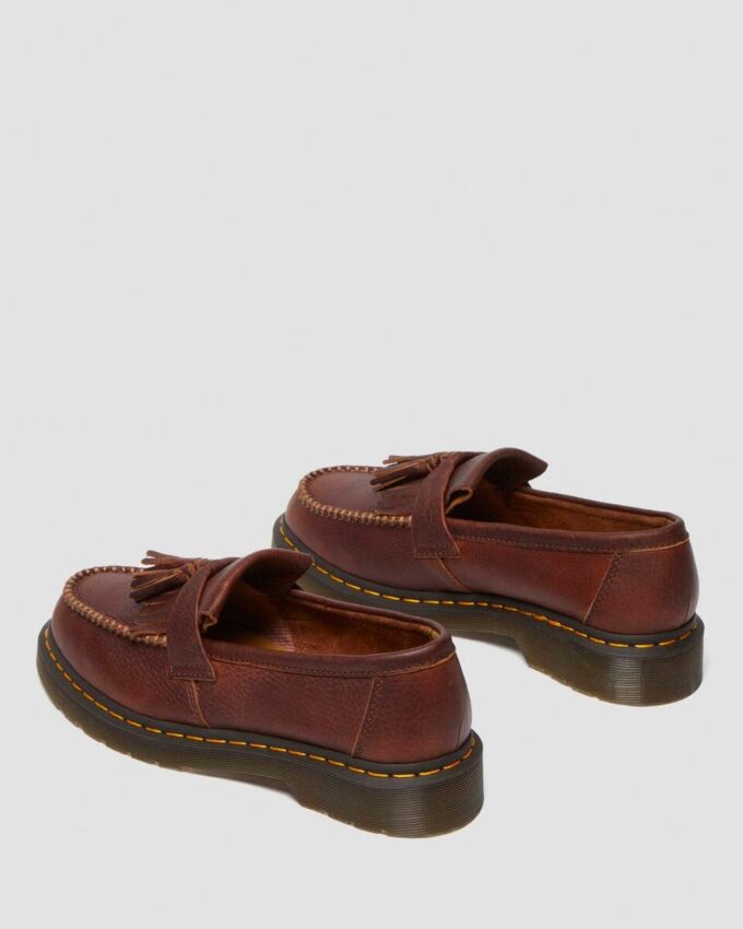 Adrian Yellow Stitch Ambassador Leather Loafer