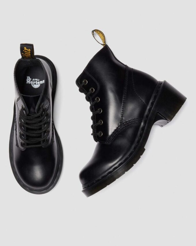 ALDERSTONE Orleans Leder-Schnürstiefel