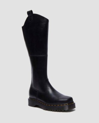 Amaayah Kniehohe Lederstiefel