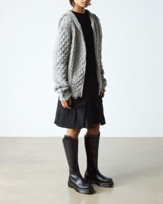 Amaayah Kniehohe Lederstiefel