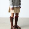 Amaayah Kniehohe Lederstiefel Amaayah Kniehohe Lederstiefel