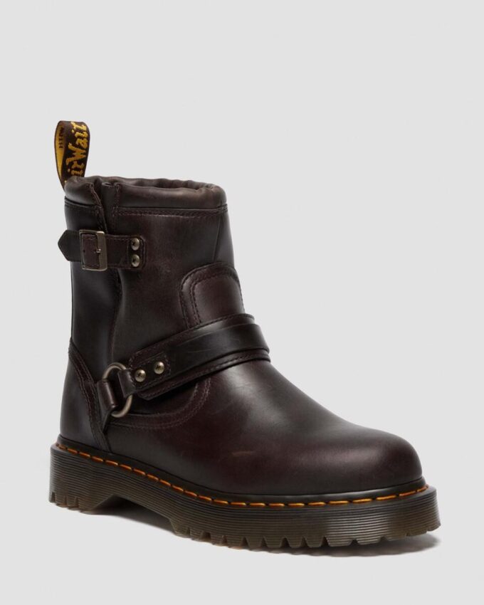 Anistone Harness Crazy Horse Biker Boots Anistone Harness Crazy Horse Biker Boots