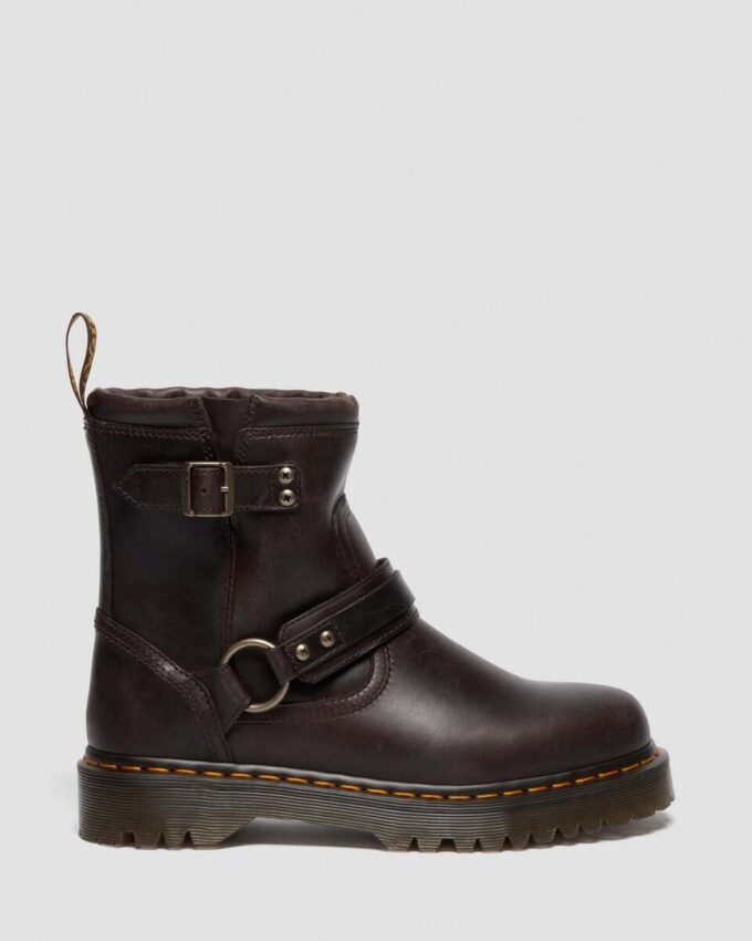 Anistone Harness Crazy Horse Biker Boots Anistone Harness Crazy Horse Biker Boots