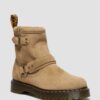Anistone Harness Suede Biker Boots Anistone Harness Suede Biker Boots