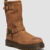 Anistone Hi Bikerstiefel aus getrommeltem Nubukleder Anistone Hi Bikerstiefel aus getrommeltem Nubukleder
