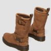 Anistone Hi Bikerstiefel aus getrommeltem Nubukleder Anistone Hi Bikerstiefel aus getrommeltem Nubukleder