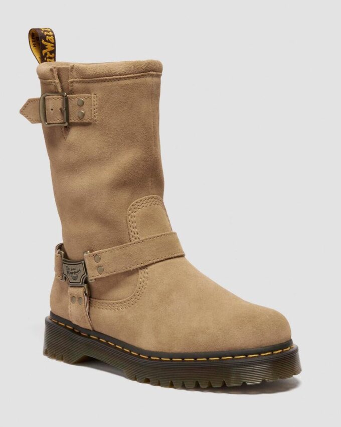 Anistone Hi Bikerstiefel aus Wildleder Bikerstiefel aus Wildleder Anistone Hi Bikerstiefel aus Wildleder Bikerstiefel aus Wildleder