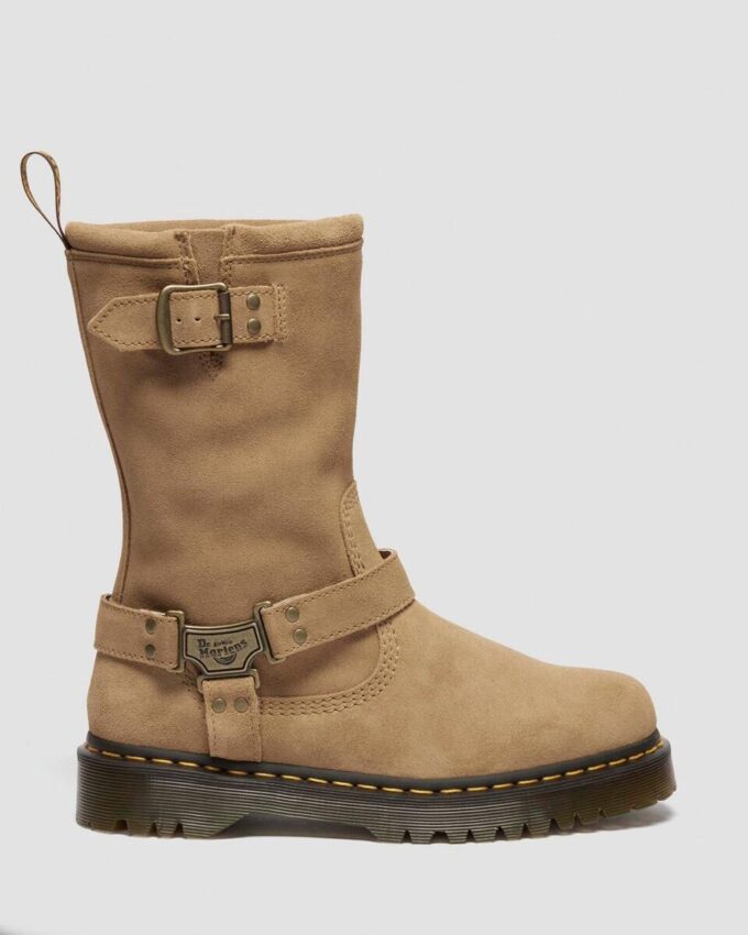 Anistone Hi Bikerstiefel aus Wildleder Bikerstiefel aus Wildleder Anistone Hi Bikerstiefel aus Wildleder Bikerstiefel aus Wildleder