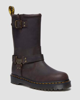 Anistone Hi Leder-Bikerstiefel