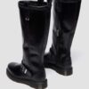 Anistone Knee High Orleans Leder-Bikerstiefel Anistone Knee High Orleans Leder-Bikerstiefel